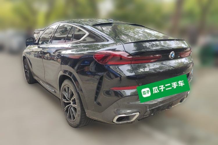 Used BMW X6 2021 xDrive30i M Sport Package Rear Left 45 Deg