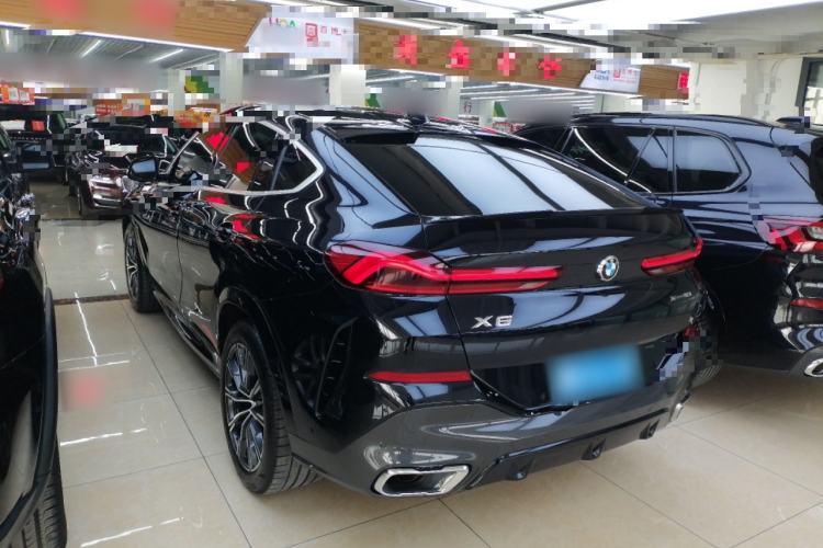 Used BMW X6 2021 xDrive40i M Sport Package Rear Left 45 Deg