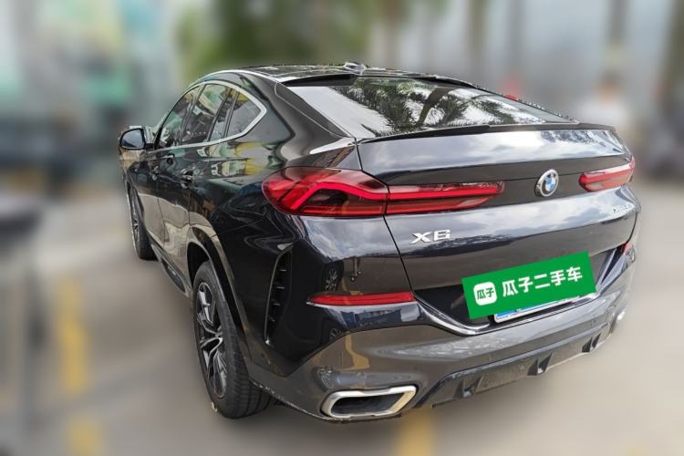 Used BMW X6 2021 xDrive40i M Sport Package Rear Left 45 Deg