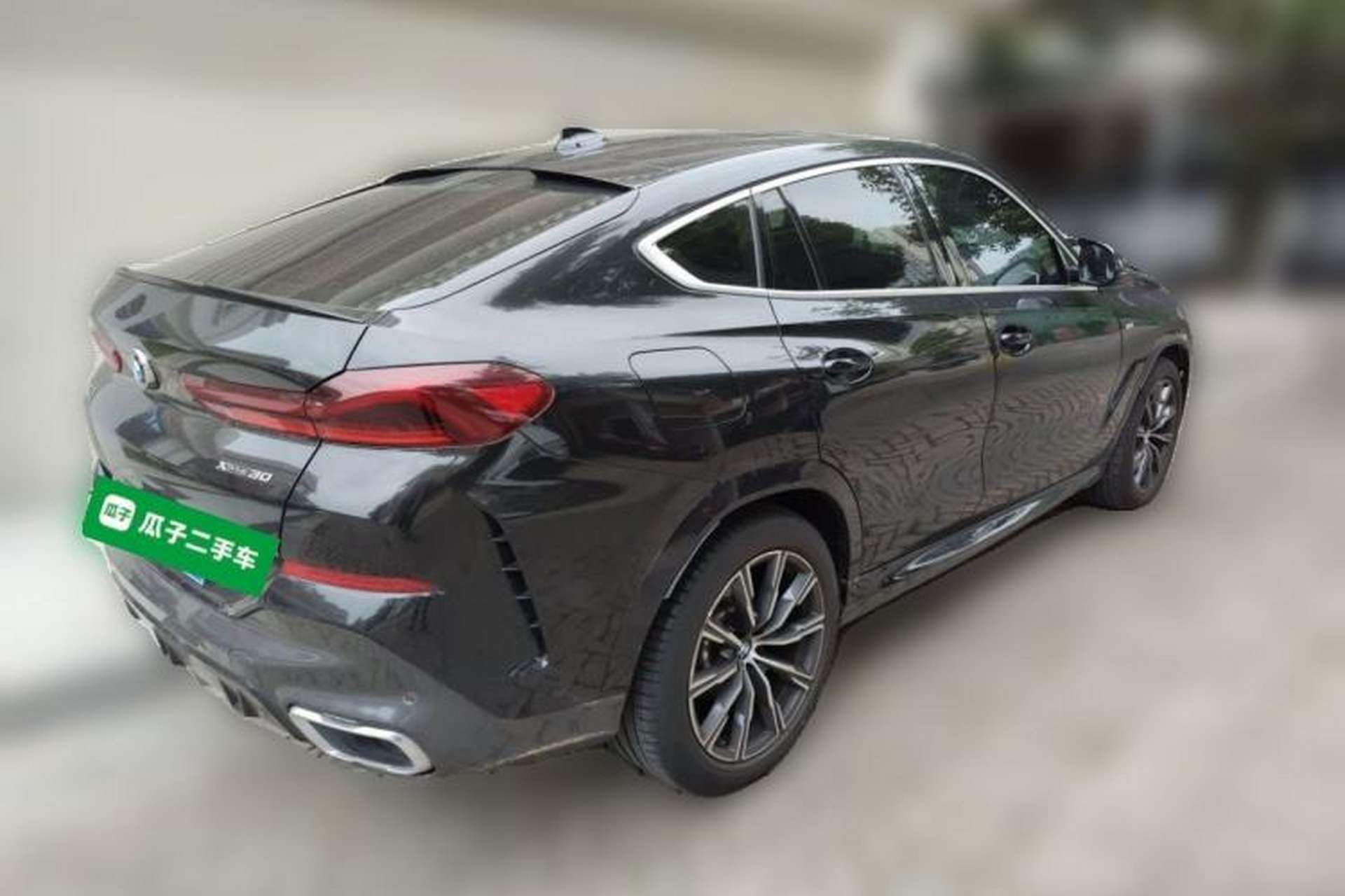 Used BMW X6 2021 xDrive30i M Sport Package Rear Right 45 Deg