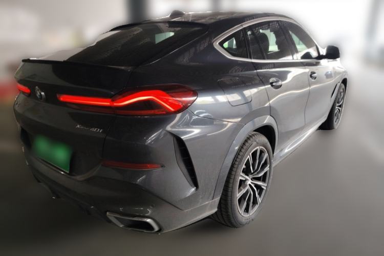 Used BMW X6 2021 xDrive30i M Sport Package Rear Right 45 Deg