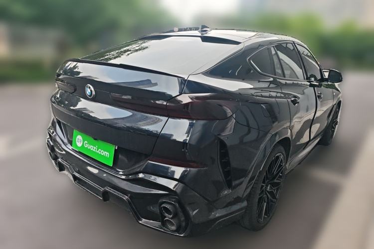 Used BMW X6 2021 xDrive40i M Sport Package Rear Right 45 Deg