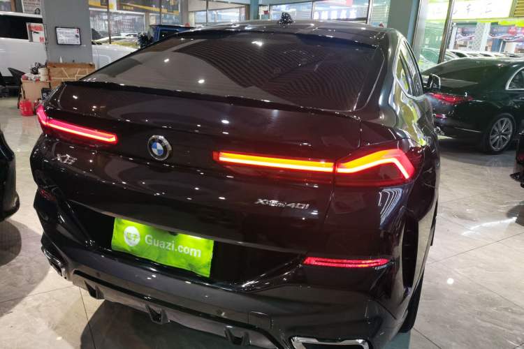 Used BMW X6 2021 xDrive40i M Sport Package Rear Right 45 Deg