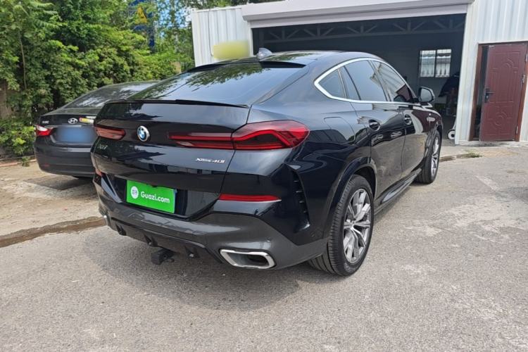 Used BMW X6 2021 xDrive40i M Sport Package Rear Right 45 Deg