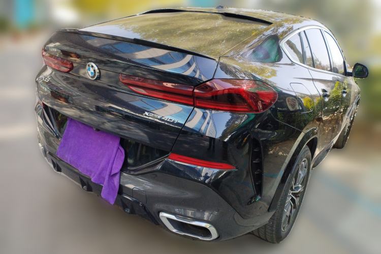 Used BMW X6 2021 xDrive40i M Sport Package Rear Right 45 Deg