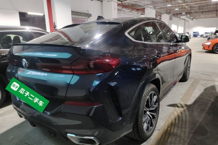 Used BMW X6 2021 xDrive40i M Sport Package Rear Right 45 Deg