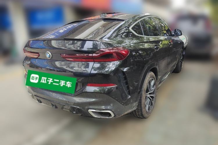 Used BMW X6 2021 xDrive30i M Sport Package Rear Right 45 Deg