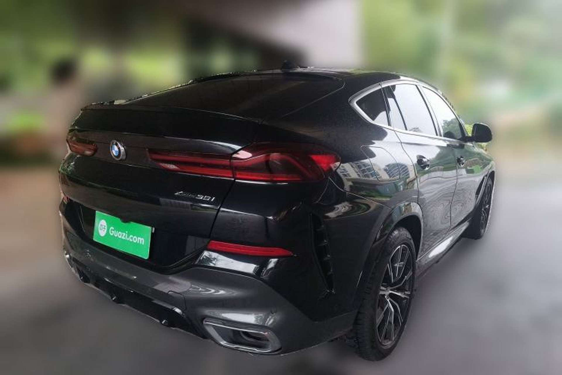 Used BMW X6 2021 xDrive30i M Sport Package Rear Right 45 Deg