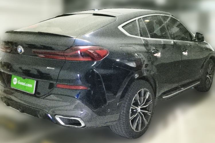 Used BMW X6 2021 xDrive30i M Sport Package Rear Right 45 Deg