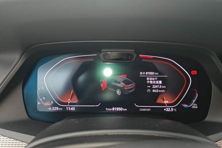 Used BMW X6 2021 Restyled xDrive40i Luxury Version M Sport Package Instrument Cluster