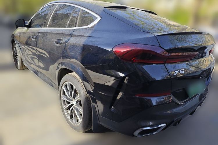 Used BMW X6 2021 xDrive40i M Sport Package Rear Left 45 Deg