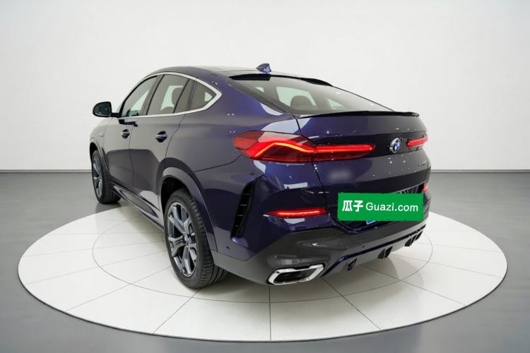 Used BMW X6 2021 Restyled xDrive40i Luxury Version M Sport Package Rear Left 45 Deg