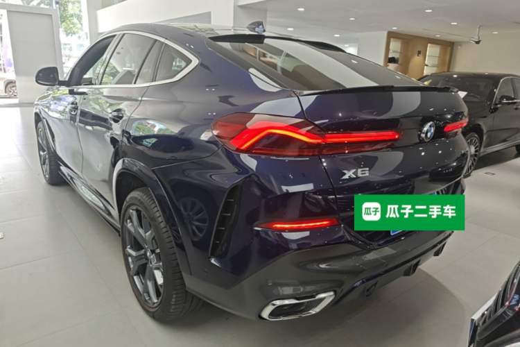 Used BMW X6 2021 Restyled xDrive40i Luxury Version M Sport Package Rear Left 45 Deg