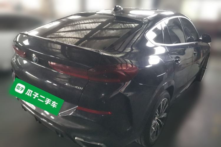 Used BMW X6 2021 xDrive40i M Sport Package Rear Right 45 Deg