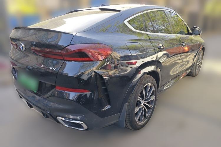 Used BMW X6 2021 xDrive40i M Sport Package Rear Right 45 Deg
