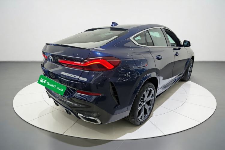 Used BMW X6 2021 Restyled xDrive40i Luxury Version M Sport Package Rear Right 45 Deg
