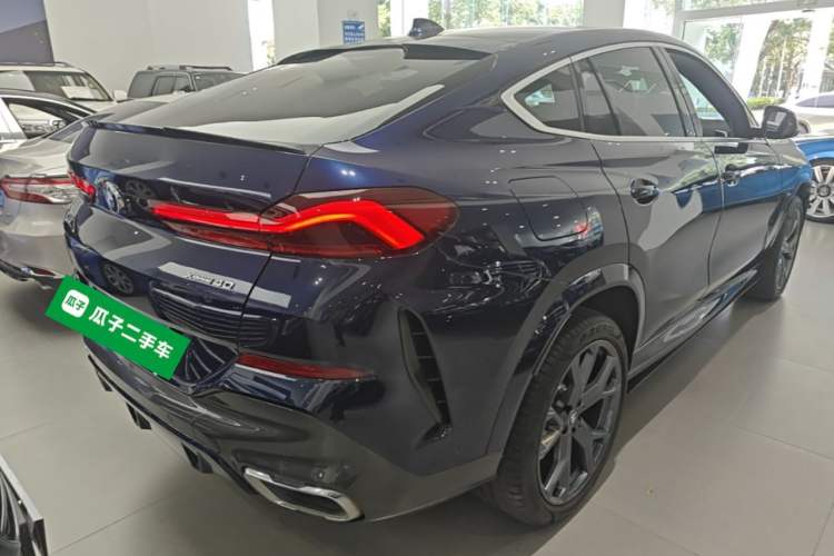 Used BMW X6 2021 Restyled xDrive40i Luxury Version M Sport Package Rear Right 45 Deg