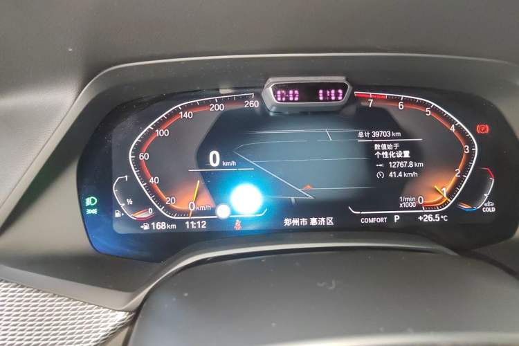 Used BMW X6 2021 xDrive40i Luxury Model with M Sport Package Instrument Cluster