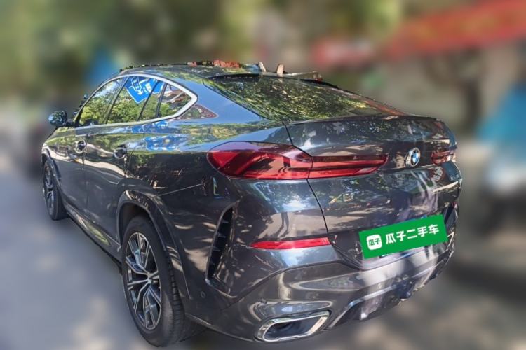 Used BMW X6 2021 xDrive30i M Sport Package Rear Left 45 Deg