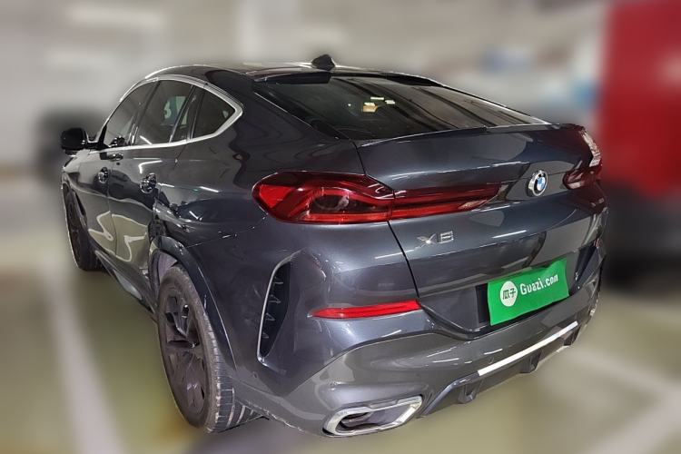 Used BMW X6 2021 xDrive30i M Sport Package Rear Left 45 Deg