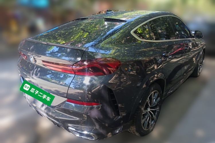 Used BMW X6 2021 xDrive30i M Sport Package Rear Right 45 Deg