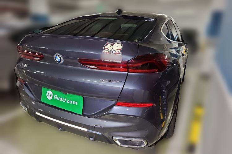 Used BMW X6 2021 xDrive30i M Sport Package Rear Right 45 Deg