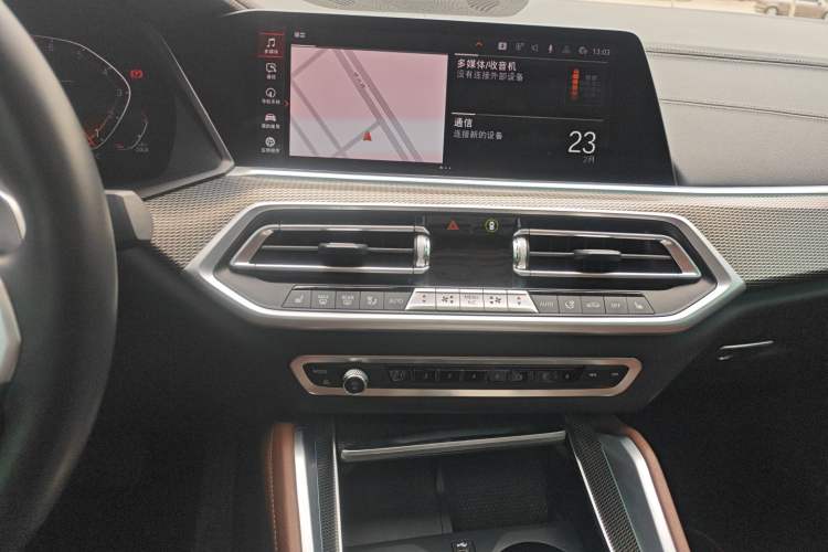 Used BMW X6 2021 xDrive40i M Sport Package Audio And AC Panel