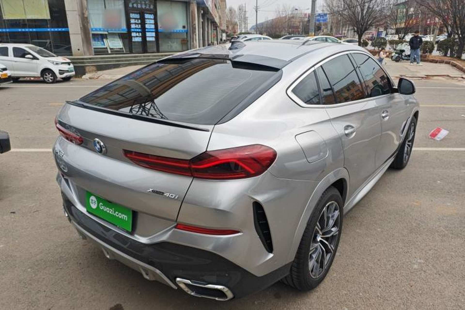 Used BMW X6 2021 xDrive40i M Sport Package Rear Right 45 Deg