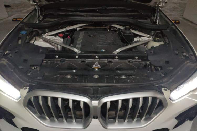 Used BMW X6 2021 Restyled xDrive40i Luxury Version M Sport Package Engine Bay