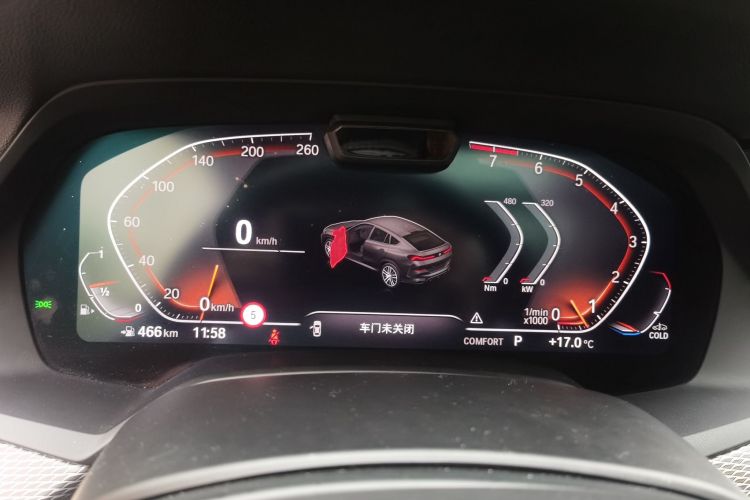 Used BMW X6 2021 Restyled xDrive40i Luxury Version M Sport Package Instrument Cluster