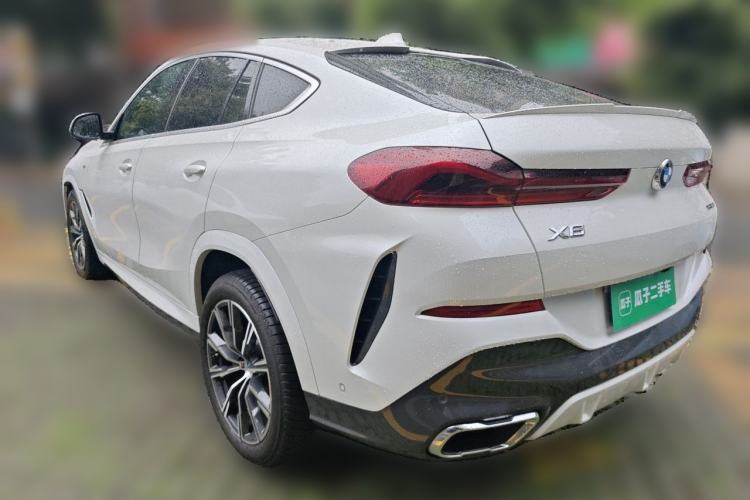 Used BMW X6 2021 xDrive30i M Sport Package Rear Left 45 Deg