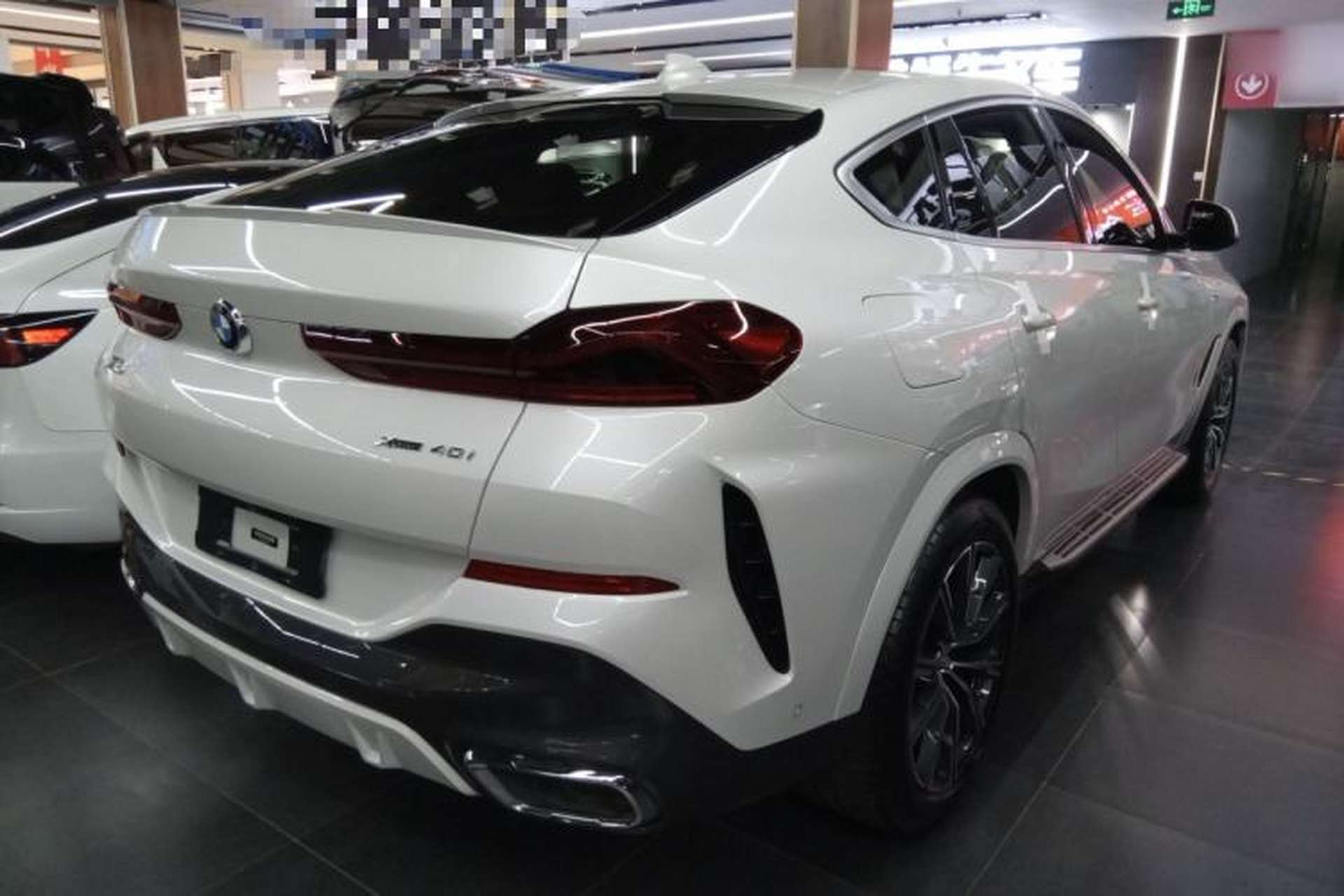 Used BMW X6 2021 xDrive30i M Sport Package Rear Right 45 Deg