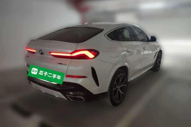 Used BMW X6 2021 Restyled xDrive40i Luxury Version M Sport Package Rear Right 45 Deg