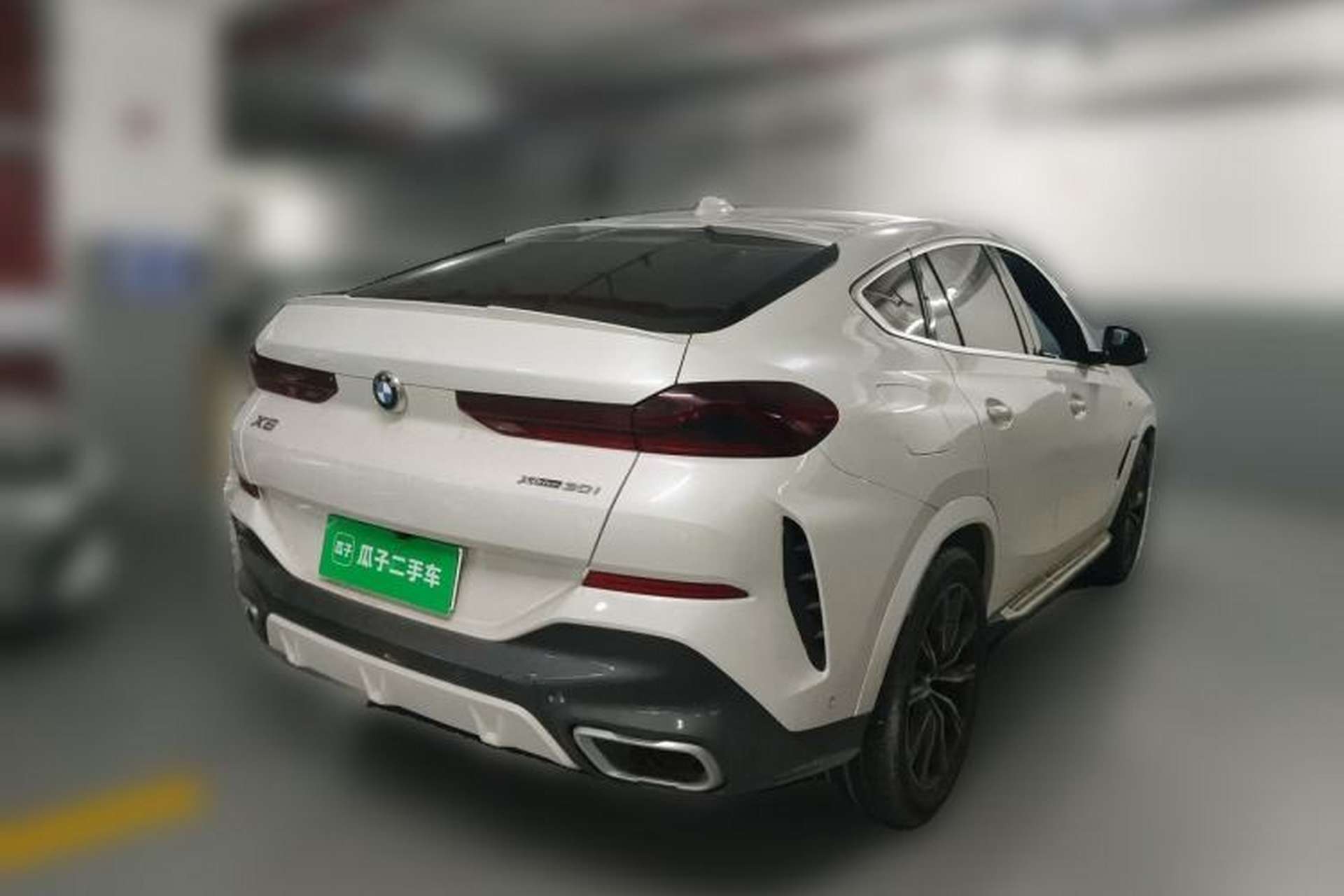 Used BMW X6 2021 xDrive30i M Sport Package Rear Right 45 Deg