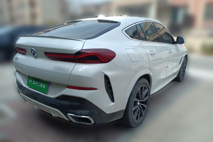 Used BMW X6 2021 xDrive30i M Sport Package Rear Right 45 Deg