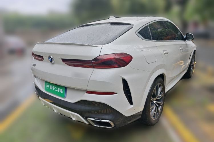 Used BMW X6 2021 xDrive30i M Sport Package Rear Right 45 Deg