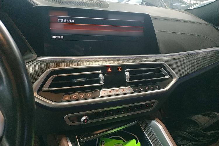 Used BMW X6 2022 Second Facelift xDrive40i M Sport Package Audio And AC Panel
