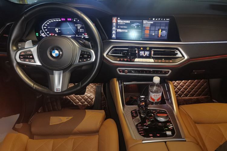 Used BMW X6 2022 Second Facelift xDrive40i Luxury Version M Sport Package Center Console