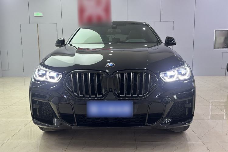 Used BMW X6 2022 Second Facelift xDrive40i M Sport Package Exterior 1
