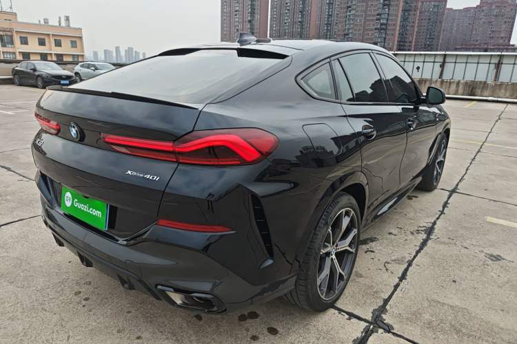 Used BMW X6 2022 Second Facelift xDrive40i M Sport Package Exterior 4