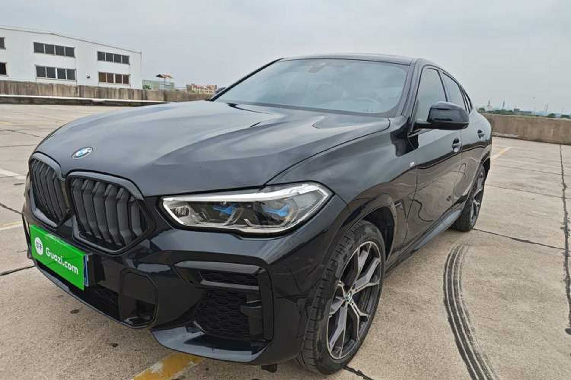 Used BMW X6 2022 Second Facelift xDrive40i M Sport Package Front Left 45 Deg