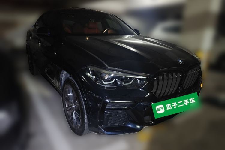 Used BMW X6 2022 Restyled xDrive30i M Sport Package Front Right 45 Deg
