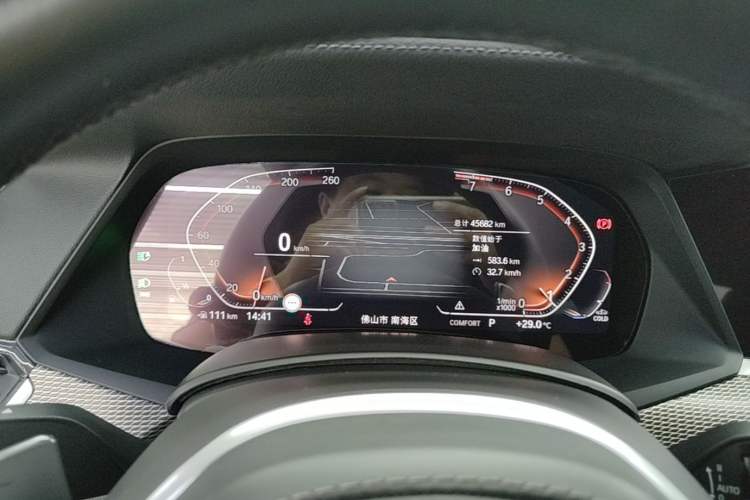 Used BMW X6 2022 Second Facelift xDrive40i M Sport Package Instrument Cluster