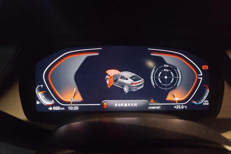 Used BMW X6 2022 Restyled xDrive30i M Sport Package Instrument Cluster