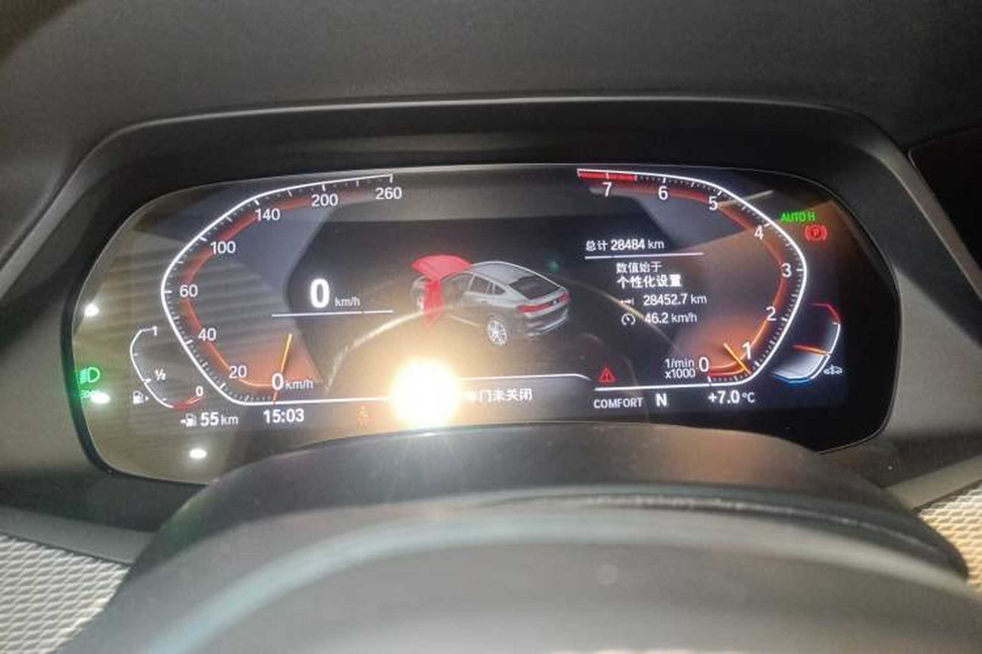 Used BMW X6 2022 Second Facelift xDrive40i M Sport Package Instrument Cluster