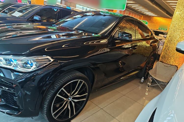 Used BMW X6 2022 Second Facelift xDrive40i Luxury Version M Sport Package Left Side