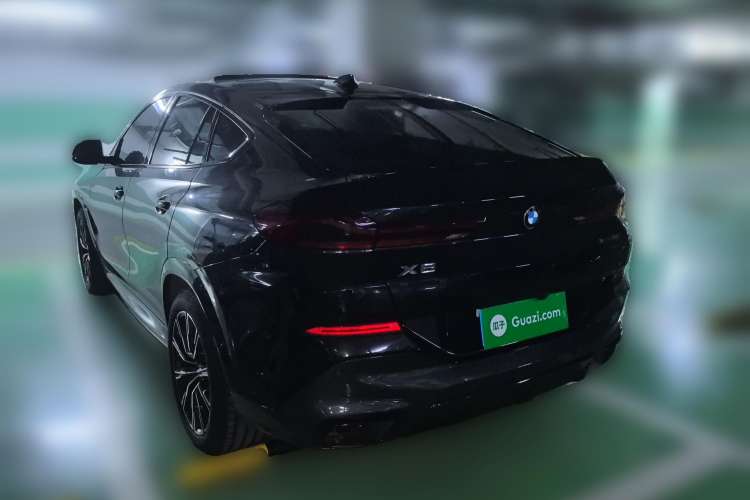Used BMW X6 2022 Restyled xDrive30i M Sport Package Rear Left 45 Deg