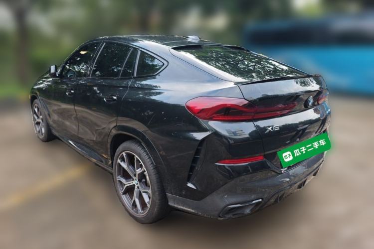 Used BMW X6 2022 Second Facelift xDrive40i M Sport Package Rear Left 45 Deg