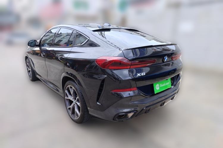 Used BMW X6 2022 Second Facelift xDrive40i M Sport Package Rear Left 45 Deg