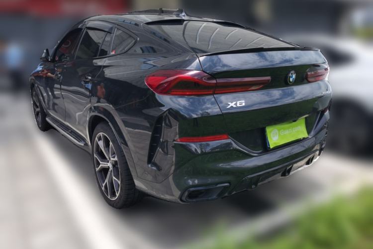Used BMW X6 2022 Second Facelift xDrive40i M Sport Package Rear Left 45 Deg
